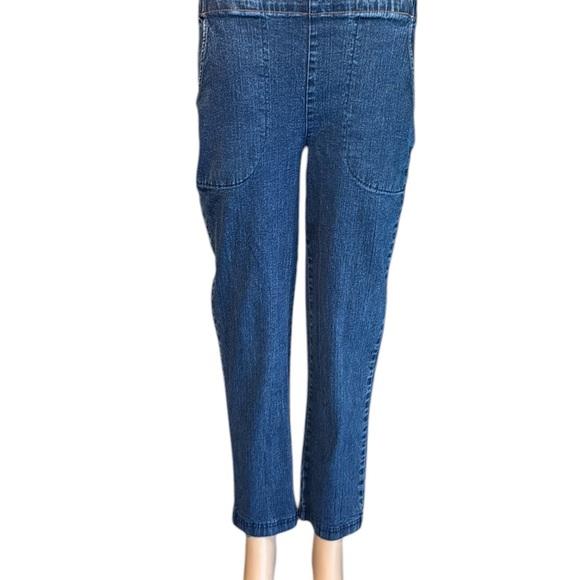 ✔️⬇️💰BOGO FREE Croft & Barrow Elastic Waist Pull On Jeans - Picture 1 of 5